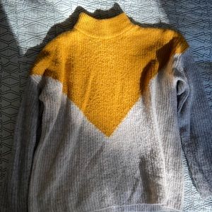 Cozy mock neck sweater